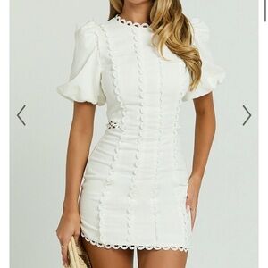 Showpo White Mini Dress